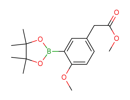 Methyl 2-(4-methoxy-3-(4,4,5,5-tetramethyl-1,3,2-dioxaborolan-2-yl)phenyl)acetate