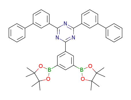 2,4-di(3-biphenylyl)-6-[3,5-bis(4,4,5,5-tetramethyl-1,3,2-dioxaborolan-2-yl)phenyl]-1,3,5-triazine