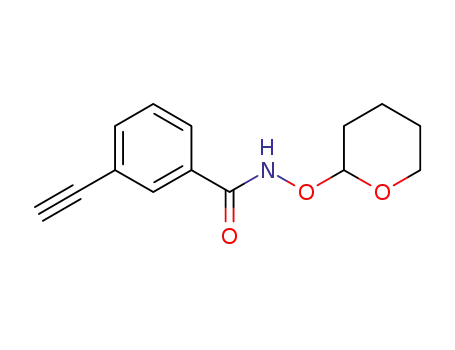 3-ethynyl-N-(2-tetrahydropyranyloxy)benzamide