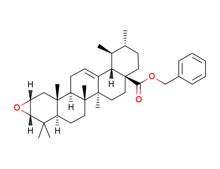 2α,3α-epoxyurs-12-en-28-oic acid benzyl ester