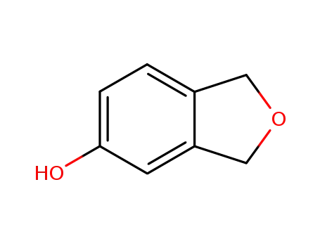 Molecular Structure of 68747-25-1 (5-Isobenzofuranol, 1,3-dihydro-)