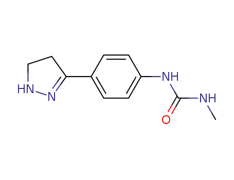 1-[4-(4,5-dihydro-1H-pyrazol-3-yl)-phenyl]-3-methyl-urea
