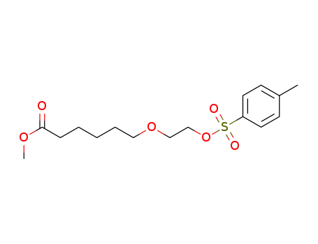 Hexanoic acid, 6-[2-[[(4-methylphenyl)sulfonyl]oxy]ethoxy]-, methyl ester