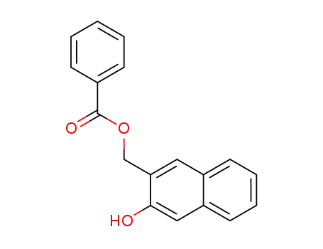 2-Naphthalenemethanol, 3-hydroxy-, a-benzoate