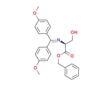 benzyl N-bis(4-methoxyphenyl)methylene-L-serinate