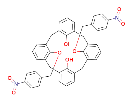 25,27-bis-(4-nitrobenzyloxy)-26,28-dihydroxycalix[4]arene