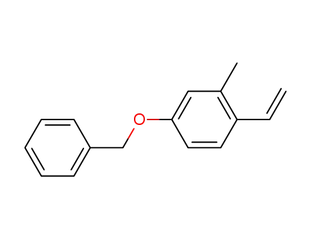 4-benzyloxy-2-methyl-1-vinyl-benzene