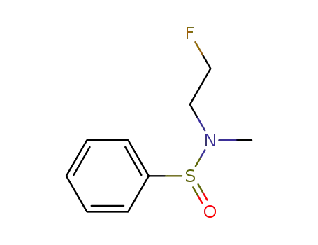 N-(2-fluoroethyl)-N-methylbenzenesulfinamide