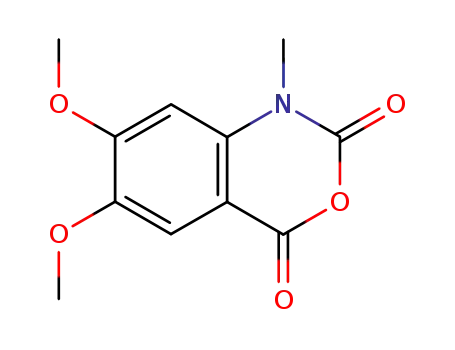 6,7-Dimethoxy-1-methyl-1H-benzo(d)(1,3)oxazine-2,4-dione