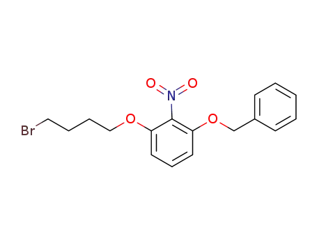 1-(benzyloxy)-3-(4-bromobutoxy)-2-nitrobenzene