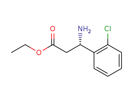 (S)-ethyl 3-amino-3-(2-chlorophenyl)propanoate