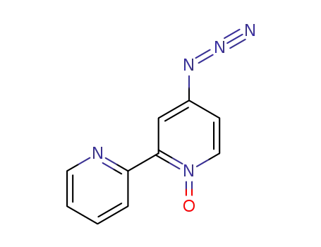 Molecular Structure of 1309763-77-6 (4'-azido-2,2'-bipyridine-N'-oxide)