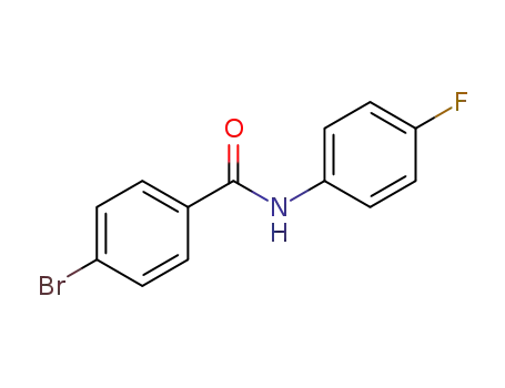 Molecular Structure of 346723-41-9 (4-bromo-N-(4-fluorophenyl)benzamide)