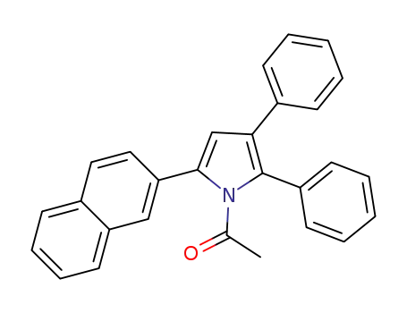 1-(5-(naphthalen-2-yl)-2,3-diphenyl-1H-pyrrol-1-yl)ethanone