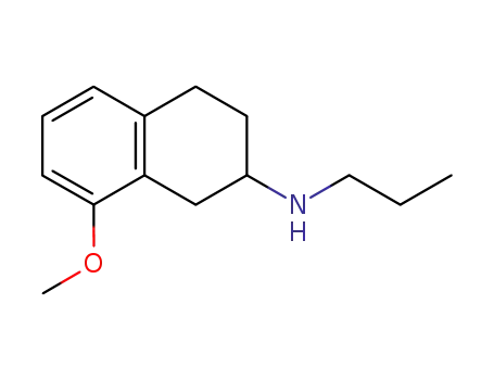 Molecular Structure of 3902-22-5 ((8-METHOXY-1,2,3,4-TETRAHYDRO-NAPHTHALEN-2-YL)-PROPYL-AMINE HYDROCHLORIDE)