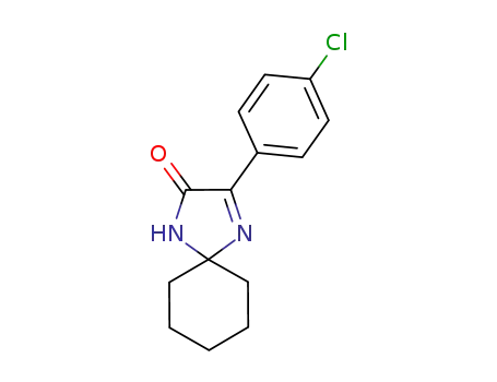 3-(4-chlorophenyl)-1,4-diazaspiro[4.5]dec-3-en-2-one