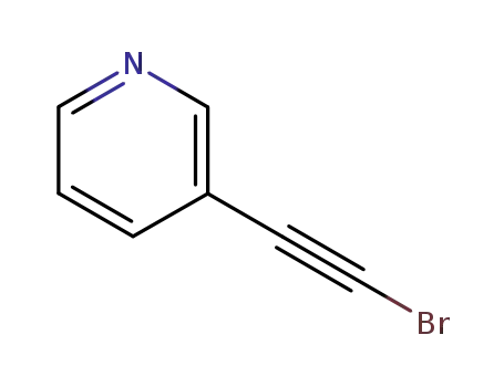 피리딘, 3-(브로모에티닐)-(9CI)