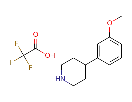 4-(3-methoxy-phenyl)-piperidine trifluoroacetate