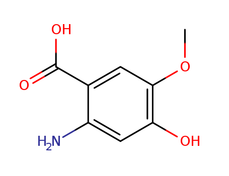 Benzoic acid, 2-amino-4-hydroxy-5-methoxy-