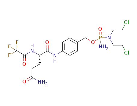 4-(Nα-trifluoroacetyl-L-glutaminyl)amidobenzylphosphoramide