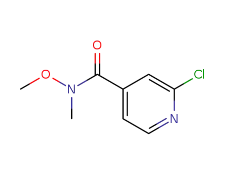 2-클로로-N-메톡시-N-메틸이소니코틴아미드