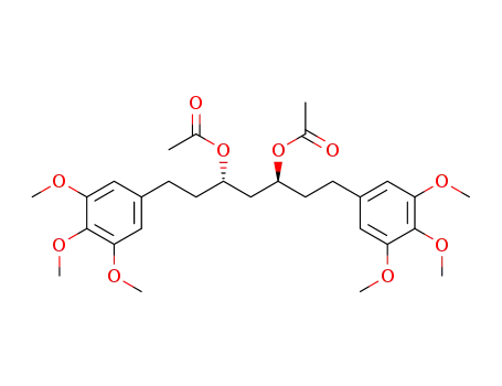 (3S,5S)-1,7-bis(3,4,5-trimethoxyphenyl)heptane-3,5-diyl diacetate