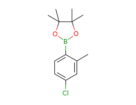 Molecular Structure of 1030832-75-7 (4-Chloro-2-methylphenylboronic acid pinacol ester)