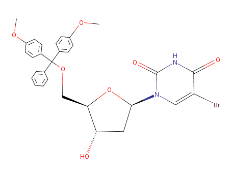 5’-O-(4,4’-Dimethoxytrityl)-5-bromo-2’-deoxyuridine