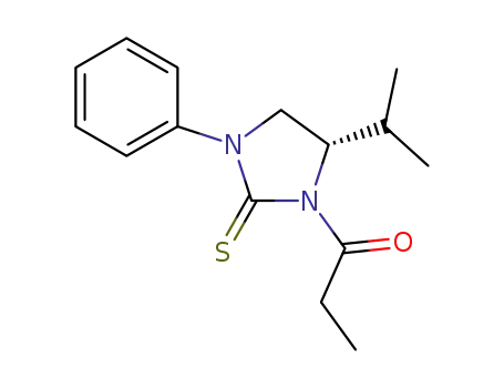 (S)-N-propionyl-4-isopropyl-1-phenylimidazolidin-2-thione
