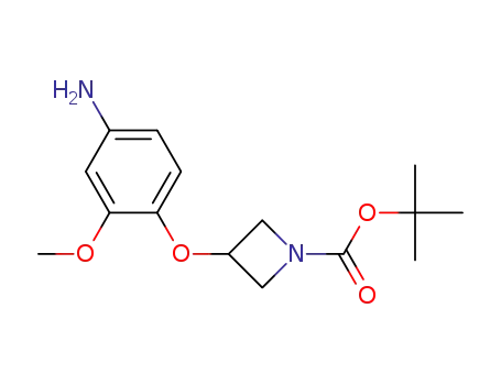 tert-butyl 3-(4-amino-2-methoxyphenoxy)azetidine-1-carboxylate