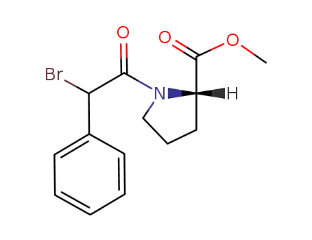 L-Proline, 1-(bromophenylacetyl)-, methyl ester
