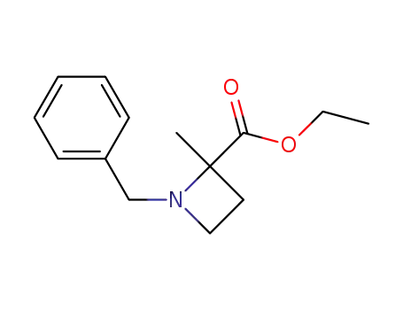 1-benzyl-2-methylazetidine-2-carboxylic acid ethyl ester