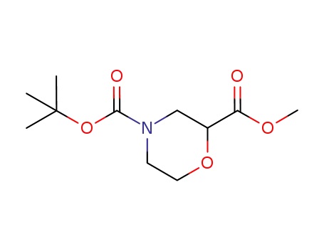 2,4-Morpholinedicarboxylic acid, 4-(1,1-dimethylethyl) 2-methyl ester
