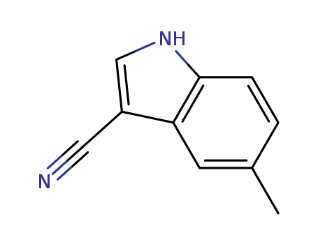 1H-Indole-3-carbonitrile, 5-methyl-