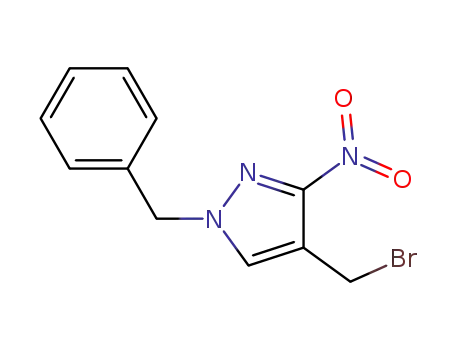 1-benzyl-4-(bromomethyl)-3-nitro-1H-pyrazole