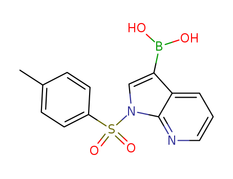 1-Tosyl-1H-pyrrolo[2,3-b]pyridin-3-ylboronic acid(882562-39-2)