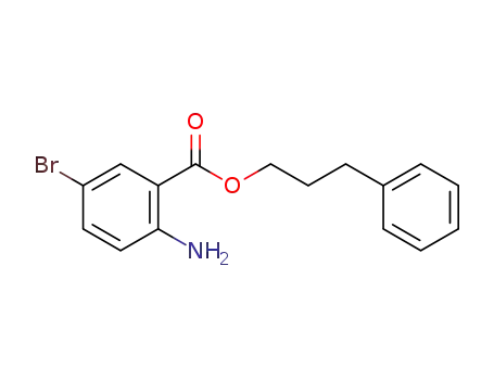 3-phenylpropyl 2-amino-5-bromobenzoate