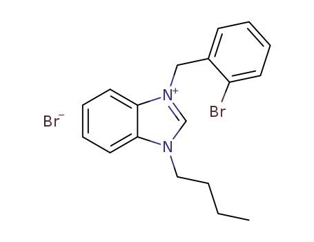 3-(2-bromobenzyl)-1-butyl-1H-benzo[d]imidazol-3-ium bromide