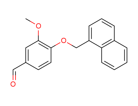 3-METHOXY-4-(1-NAPHTHYLMETHOXY)BENZALDEHYDE