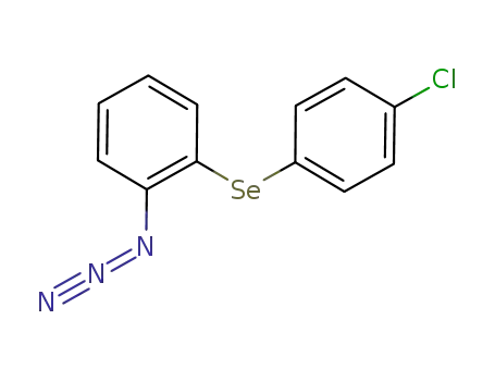 Molecular Structure of 1236252-99-5 ((2-azidophenyl)(4-chlorophenyl)selenide)