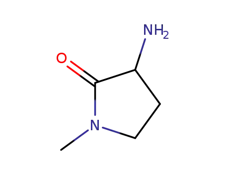 Molecular Structure of 119329-48-5 (3-AMINO-1-METHYLPYRROLIDIN-2-ONE)