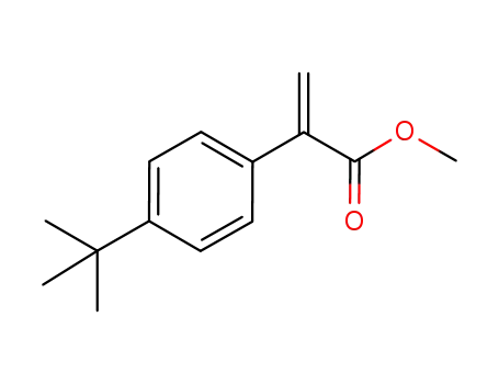 Molecular Structure of 1007586-76-6 (methyl 2-(4-tert-butylphenyl)acrylate)