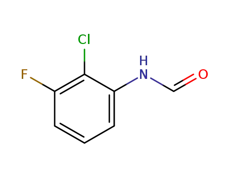 Molecular Structure of 1070892-66-8 (N-(3-Fluoro-2-chloro-phenyl)-forMaMide)