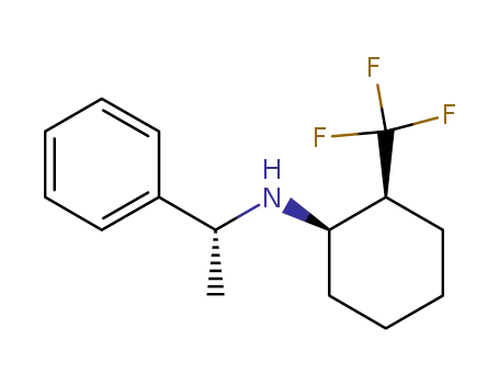 Molecular Structure of 920966-40-1 ((1R,2S)-N-[(1R)-1-phenylethyl]-2-(trifluoromethyl)cyclohexanamine)