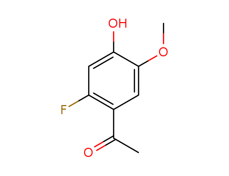 1-(2-Fluoro-4-hydroxy-5-methoxyphenyl)ethanone cas no. 1065076-49-4 98%