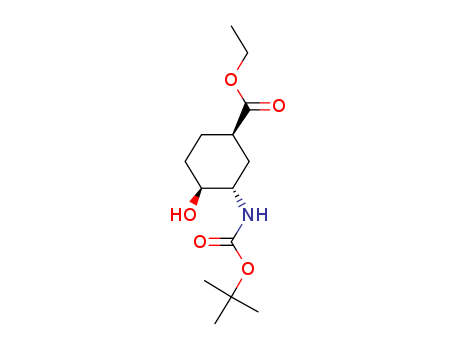 ethyl (1R,3S,4S)-3-{[(tert-butoxy)carbonyl]amino}-4-hydroxycyclohexane-1-carboxylate
