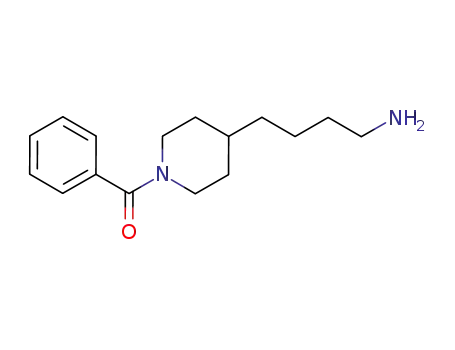 Molecular Structure of 1041756-57-3 ([4-(4-aminobutyl)-1-piperidinyl](phenyl)methenone)