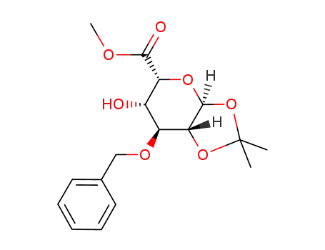methyl 3-O-benzyl-1,2-O-isopropylidene-β-L-idopyranosyluronate