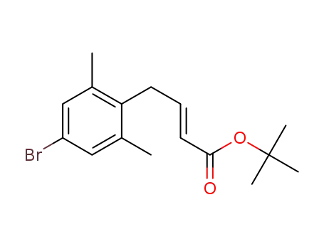 (E)-tert-butyl 4-(4-bromo-2,6-dimethylphenyl)but-2-enoate