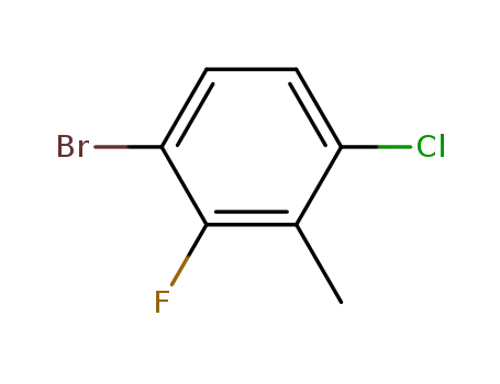 1-Bromo-4-chloro-2-fluoro-3-methylbenzene